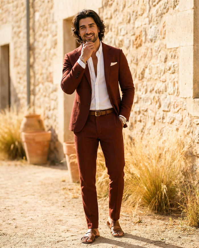 Burgundy / S