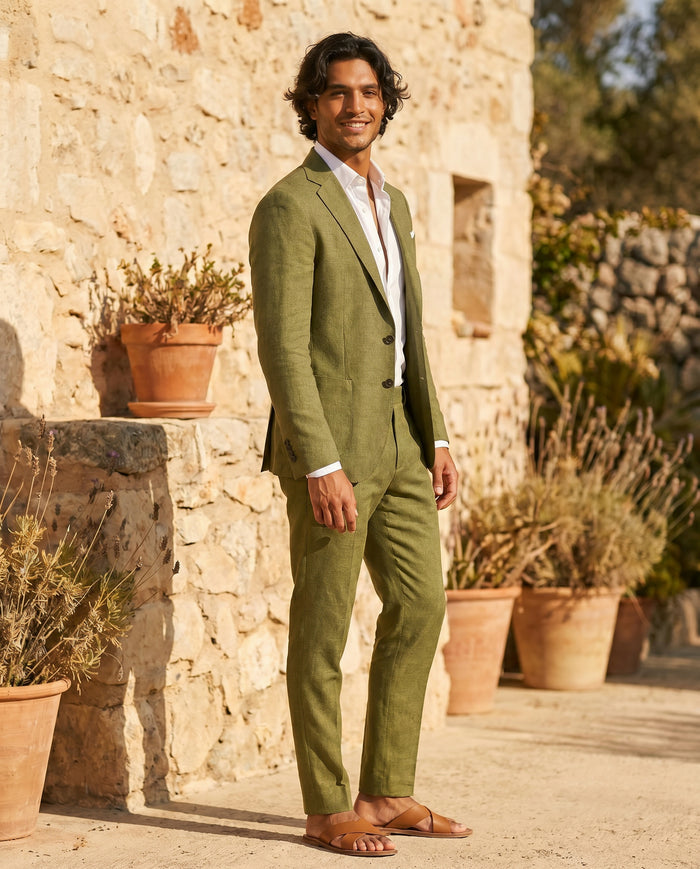 valentin-linen-suit-set-olive-green-2