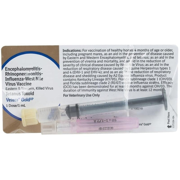Vetera Gold XP - w/WNV and 2 extra strains of protection over the other brands - EZhorse.com