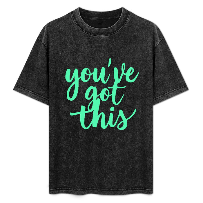VINTAGE WASH 'YOU'VE GOT THIS TEE' - Mint