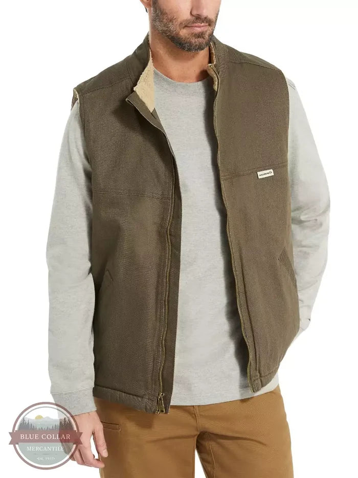Wolverine W1202810 Big & Tall Upland Vest Bison Front View