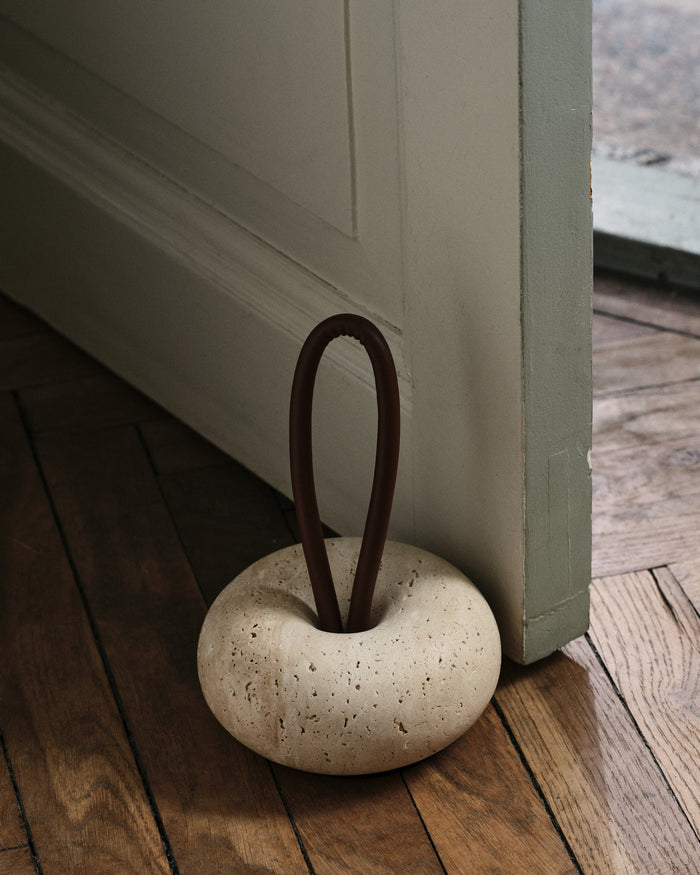 Wa Door Stopper - Ø14 - Travertine