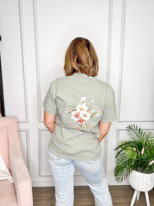 Walk By Faith Graphic Tee - FINAL SALE - Macoma Boutique555 Presales