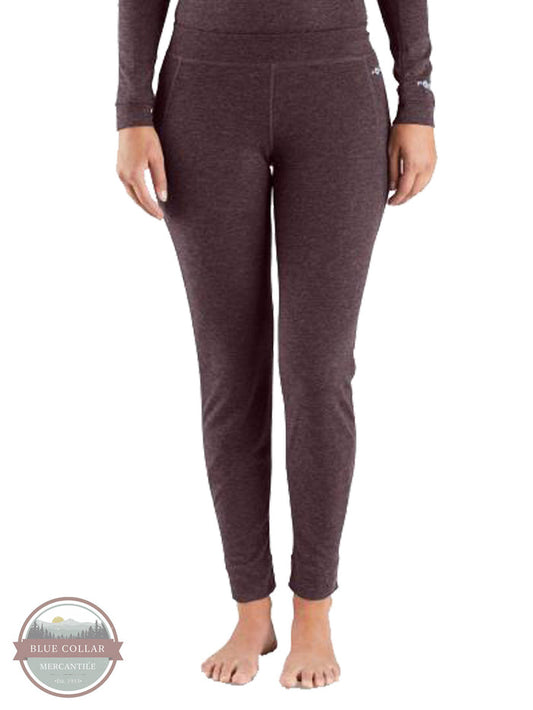 Carhartt WBL134 Base Force Heavyweight Poly-Wool Leggings Model Front View