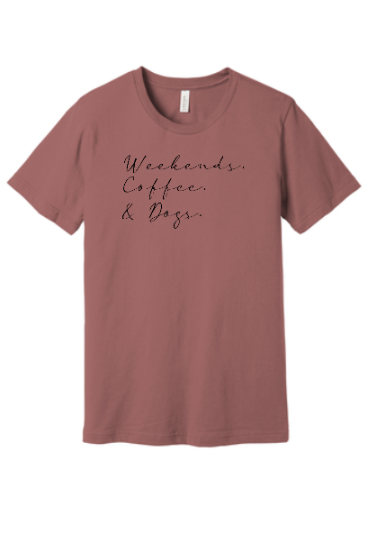 Weekends Coffee & Dogs.