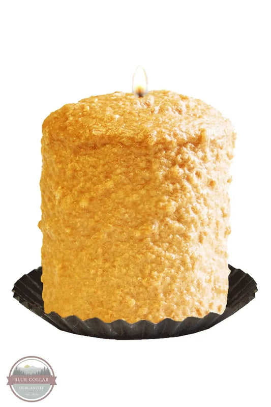 Warm Glow Candle Co. WGCMHBNB Banana Nut Bread Mini Hearth Candle Front View