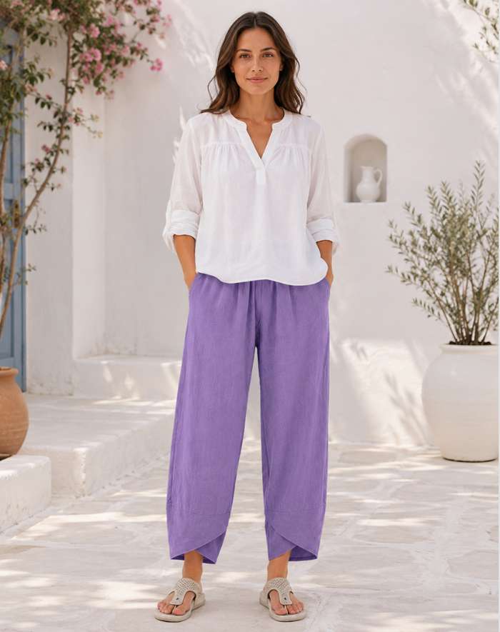 Willow - Easy Wide-Leg Pants Wide Leg Palazzo