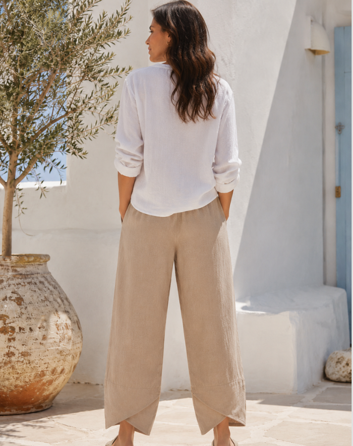 Willow - Easy Wide-Leg Pants Wide Leg Palazzo