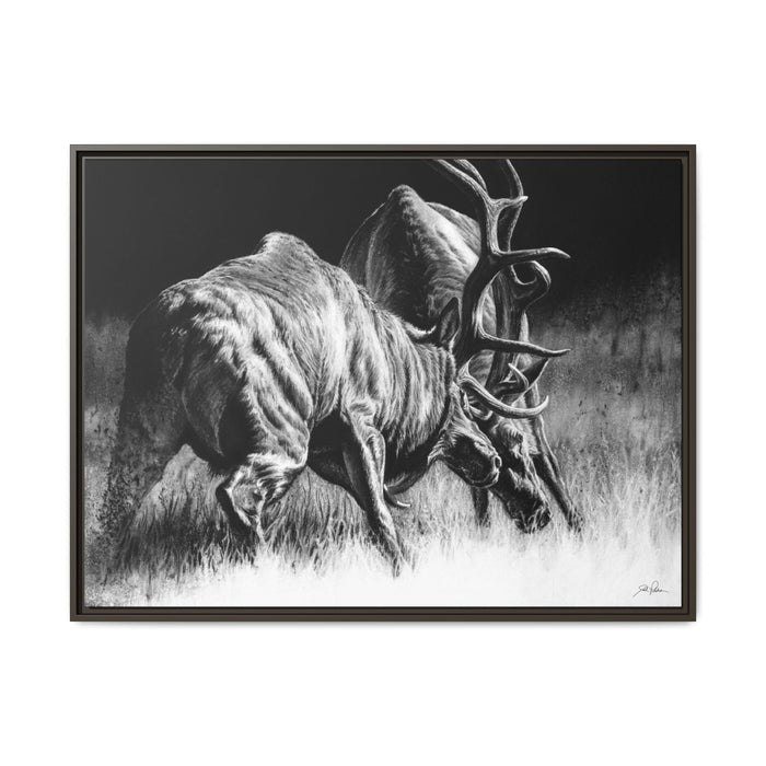 40" x 30" (Horizontal) / Espresso / 1.25"