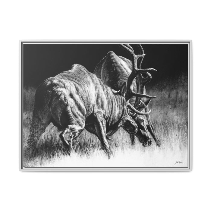 40" x 30" (Horizontal) / White / 1.25"