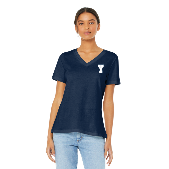 Womens Bella + Canvas V-Neck Tee