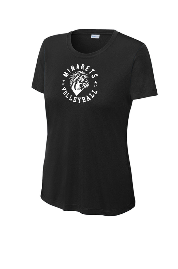 Womens drifit tee  100% Polyester