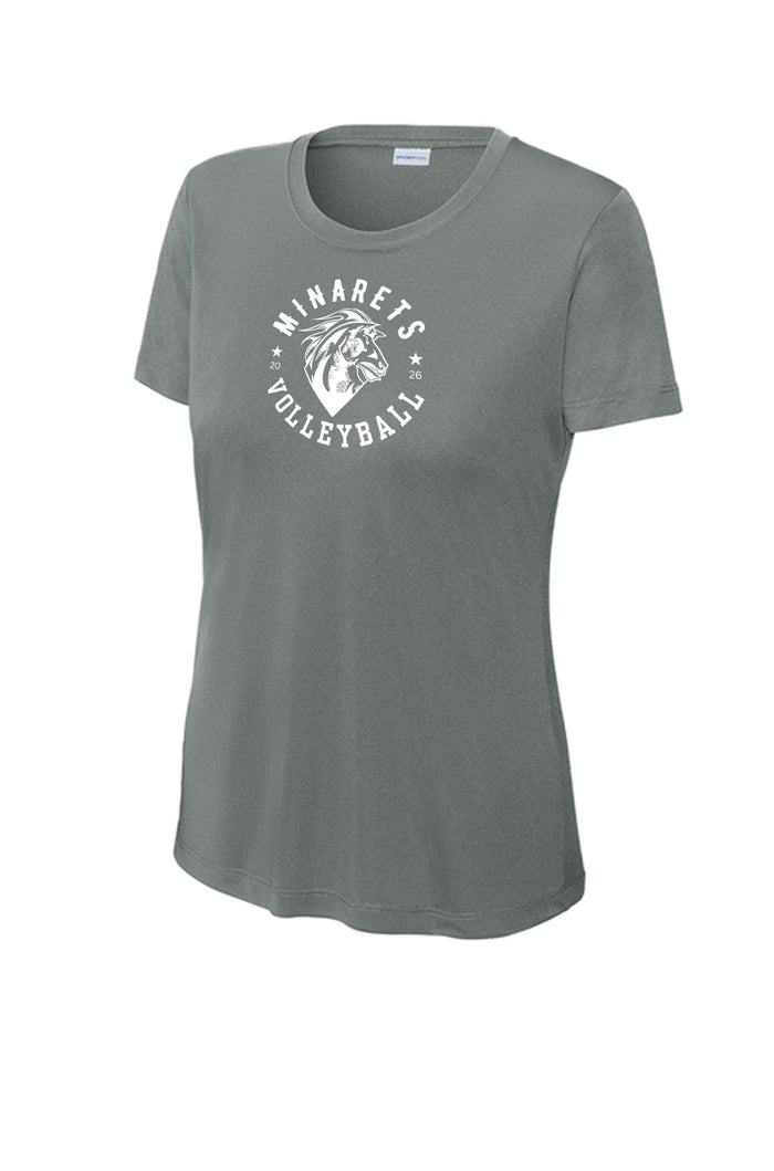 Womens drifit tee  100% Polyester