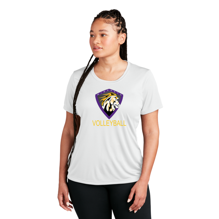 Womens Polyester Short Sleeve Shirt (multiple colors)