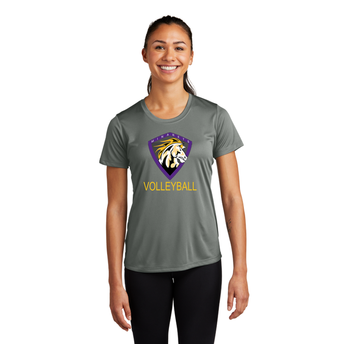 Womens Polyester Short Sleeve Shirt (multiple colors)