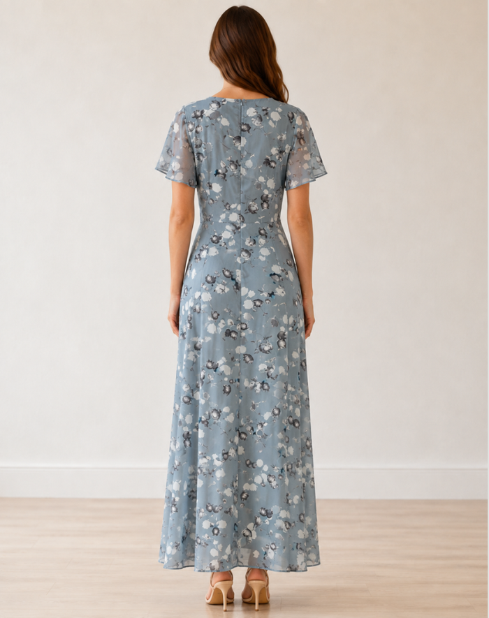 Women's Tailored Maxi Dress - Elegant Summer Sundress Fashion