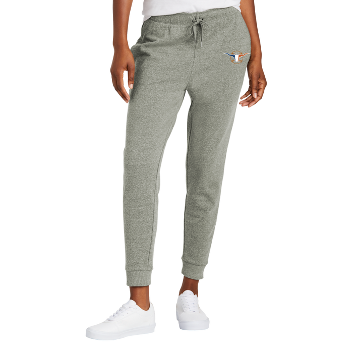 Womens Tri Blend Fleece Joggers