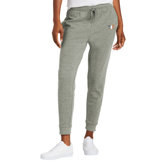 Womens Tri Blend Fleece Joggers