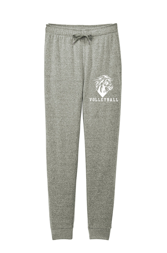 Womens Triblend Joggers  54/40/6 poly/combed ring spun cotton/rayon