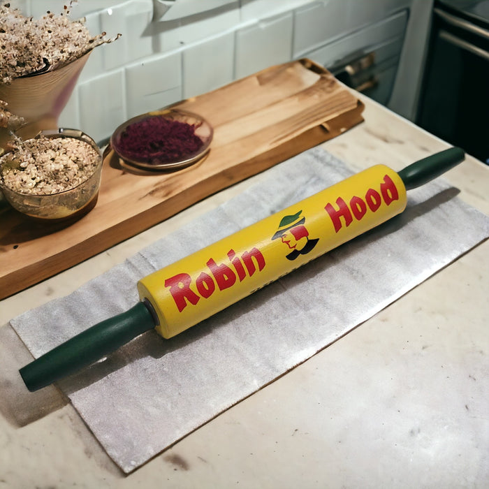 retro wooden rolling pin