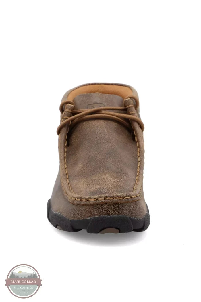 Twisted X YDM0001 Youth Chukka Driving Moc Toe View