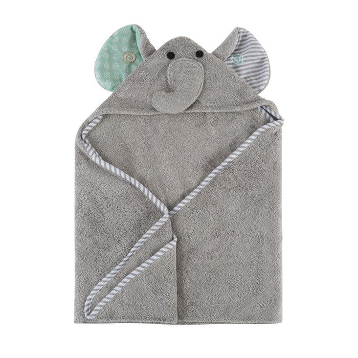 Zoocchini Hooded Bath Towels - Elle Elephant